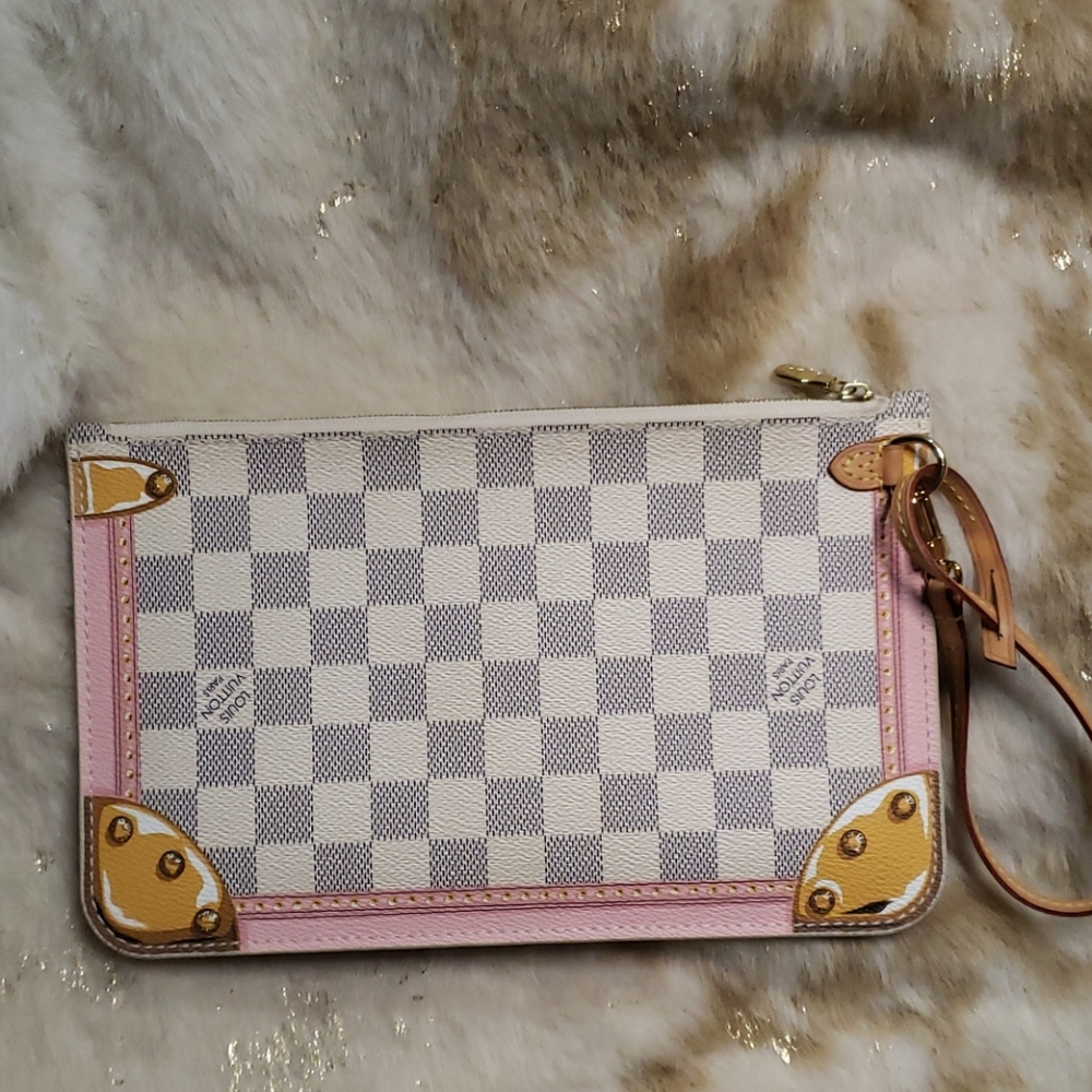 Louis Vuitton Summer Trunks neverfull Pouch